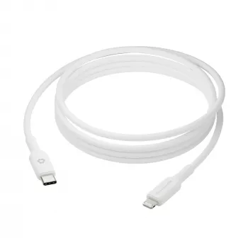 USB-C to Lightning cable 2 m, d bramante re-charge (USB 2.0, white)