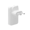 d bramante dbramante1928 Pro EU/US Slim Charger — USB-C 20W + USB-A 18W, White, Indoor AC