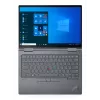 T1A Lenovo X1 Yoga 6th Gen Refurbished Intel® Core™ i5 i5-1145G7 Hybrid (2-in-1) 35.6 cm (14 inch) Touchscreen WUXGA 32 GB LPDDR4x-SDRAM 512 GB SSD Wi-Fi 6 (802.11ax) Windows 11 Pro Grey