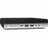 T1A HP EliteDesk 800 G4 Refurbished Intel® Core™ i5 i5-8500T 8 GB DDR4-SDRAM 256 GB SSD Windows 11 Pro Mini PC Black, Silver