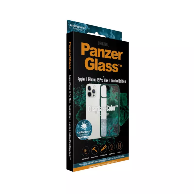 PanzerGlass ® ClearCaseColor™ iPhone 12 Pro Max - Racing Green Limited Edition