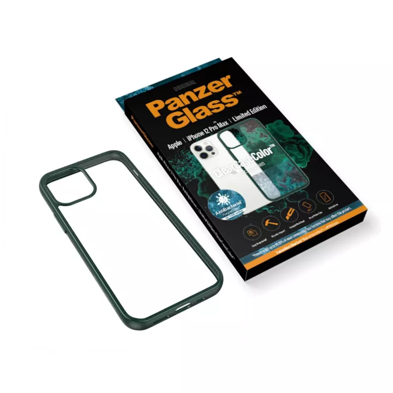 PanzerGlass ® ClearCaseColor™ iPhone 12 Pro Max - Racing Green Limited Edition