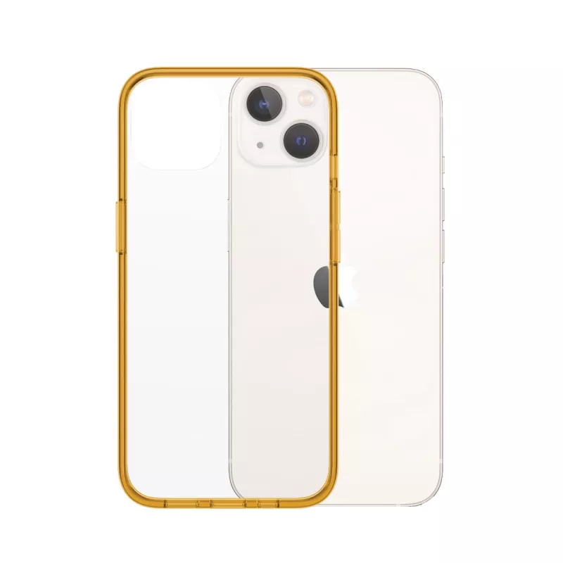 PanzerGlass ® ClearCaseColor™ iPhone 13 - Tangerine. Case type: Cover, Brand compatibility: Apple, Compatibility: Apple - iPhone 13, Product colour: Orange