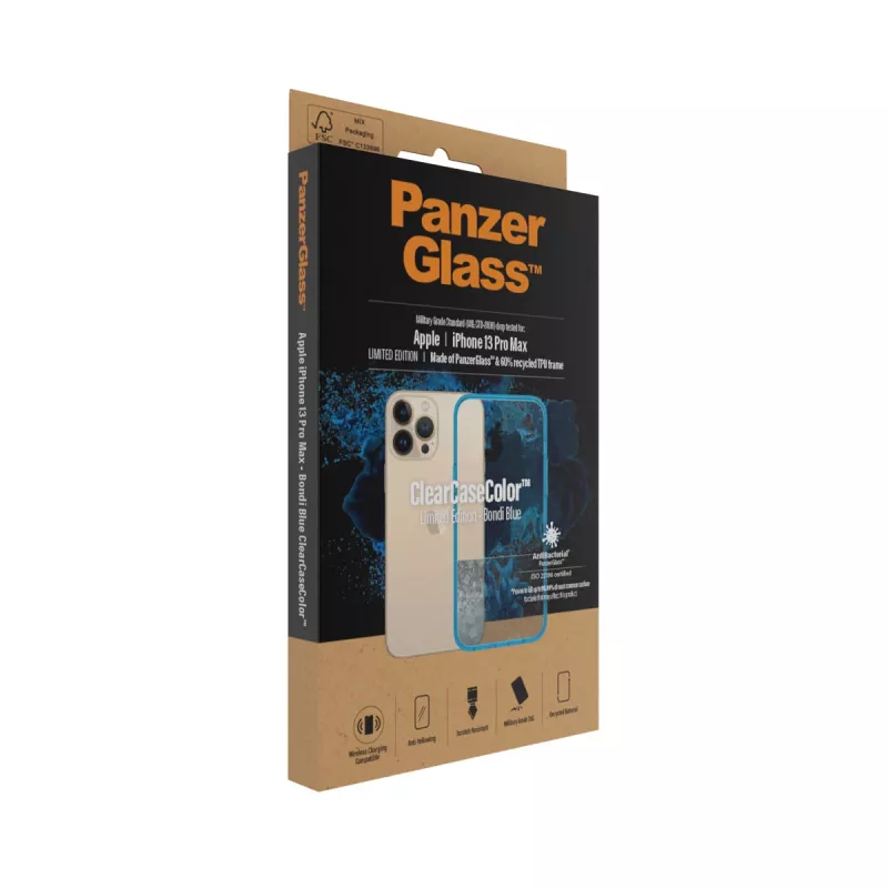 ClearCaseColor™ PanzerGlass Apple iPhone 13 Pro Max Bondie Blue