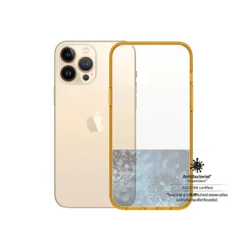 Protective ClearCaseColor cover PanzerGlass for iPhone 13 Pro Max 6.7 inch — PET and tempered glass, orange
