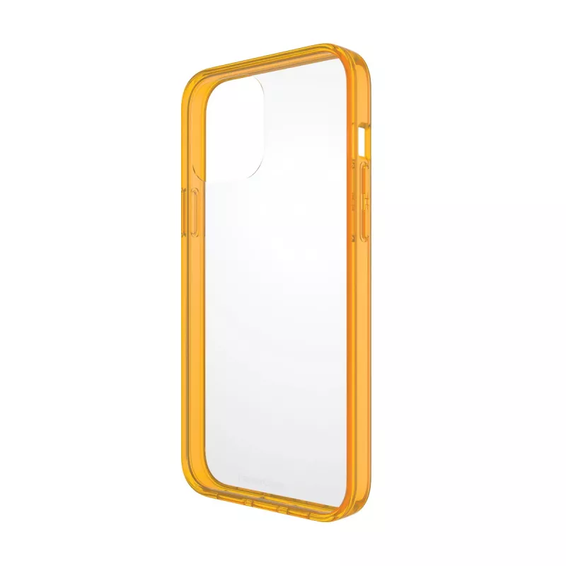 Protective ClearCaseColor cover PanzerGlass for iPhone 13 Pro Max 6.7 inch — PET and tempered glass, orange