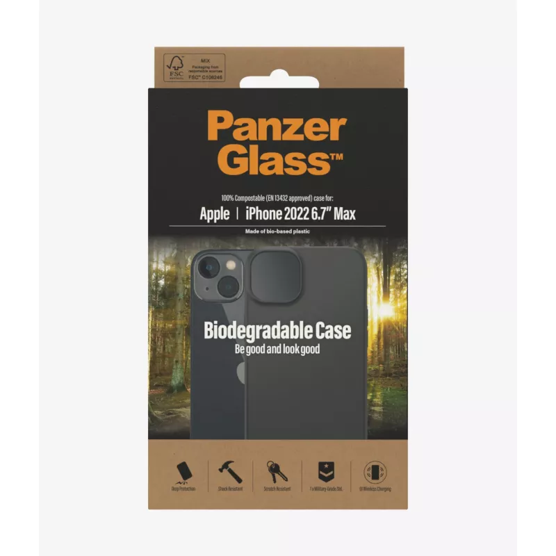 PanzerGlass Biodegradable mobile phone case 17 cm (6.7 inch)
