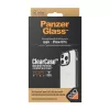 PanzerGlass ® ClearCase Transparent w. Black Frame & D3O® iPhone 15 Pro