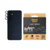 Camera Lens Protector PanzerGlass Hoops for Samsung Galaxy A35 5G, tempered glass, black frame