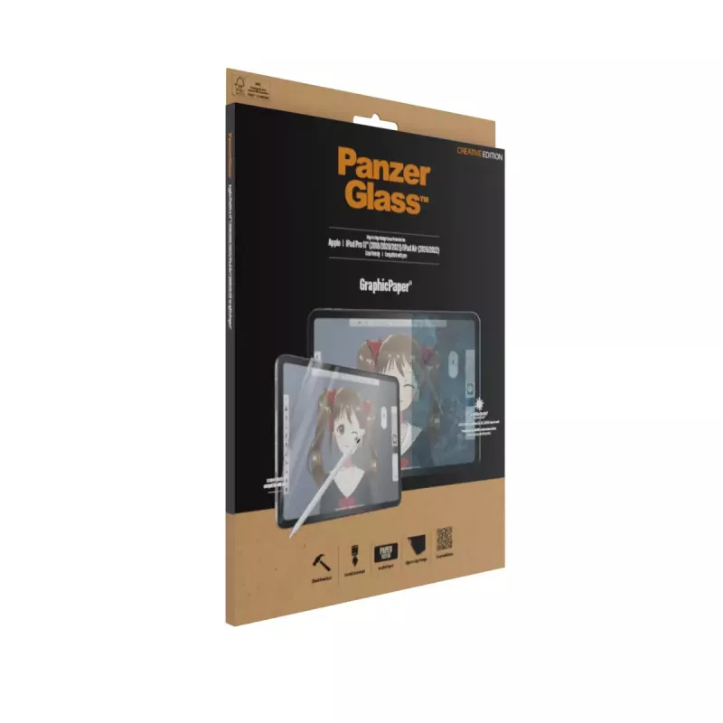 PanzerGlass ® GraphicPaper® Screen Protector iPad Pro 11″ (2018, 2020-2022, 2024) | iPad Air 10.9'' (2020, 2022)