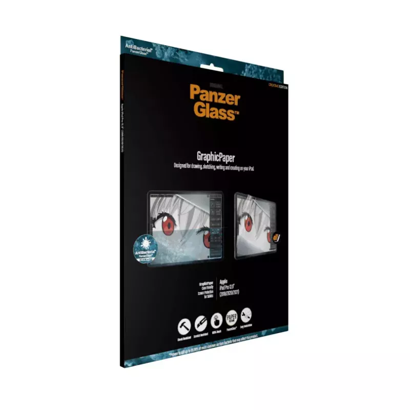 PanzerGlass ® GraphicPaper® Screen Protector iPad Pro 12.9'' (2018-2022) | Ultra-Wide Fit