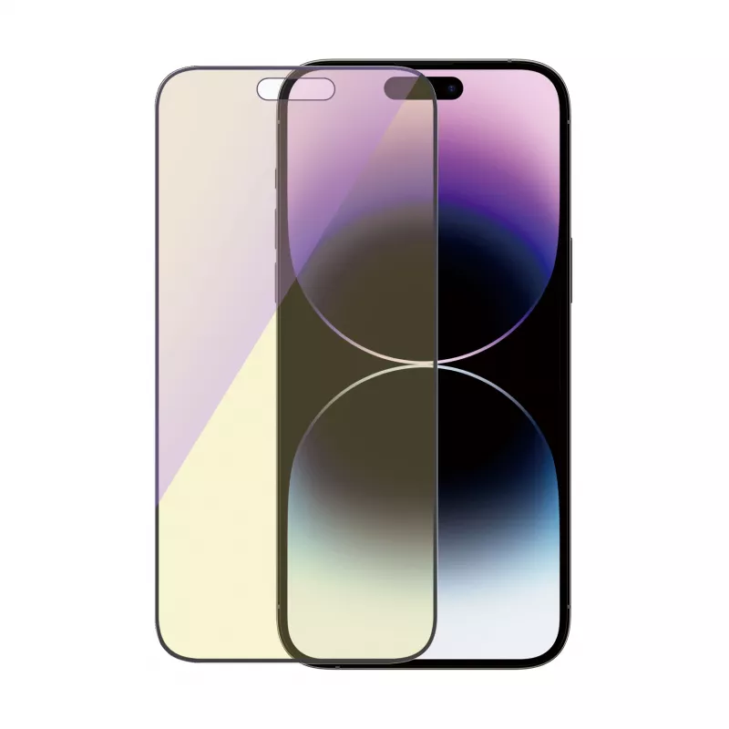 PanzerGlass ® Anti-blue light Screen Protector iPhone 14 Pro Max | Ultra-Wide Fit w. EasyAligner