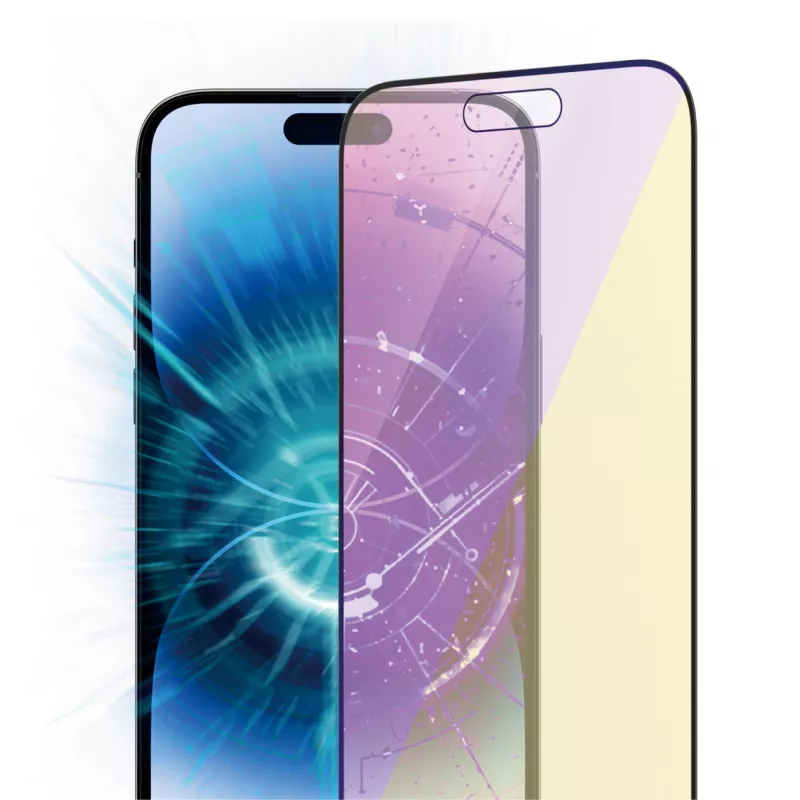PanzerGlass ® Anti-blue light Screen Protector iPhone 14 Pro Max | Ultra-Wide Fit w. EasyAligner