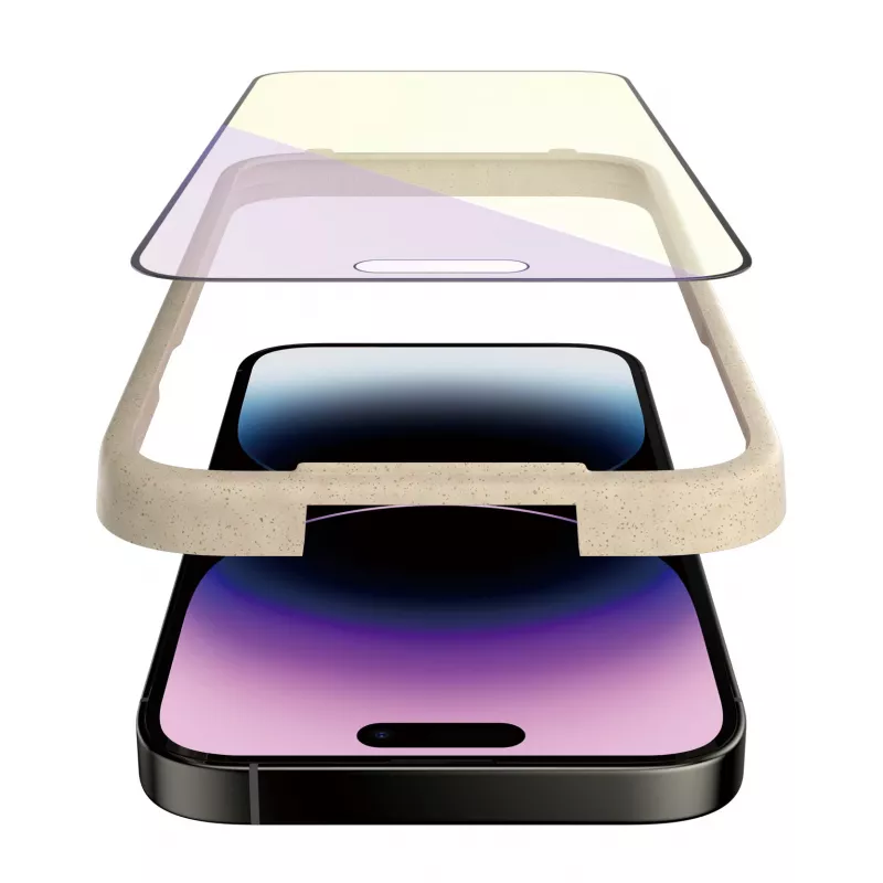 PanzerGlass ® Anti-blue light Screen Protector iPhone 14 Pro Max | Ultra-Wide Fit w. EasyAligner
