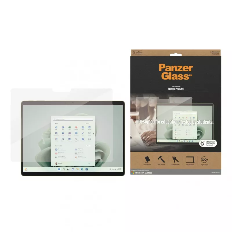 PanzerGlass 6262 tablet screen protector Clear screen protector Microsoft 1 pc(s)