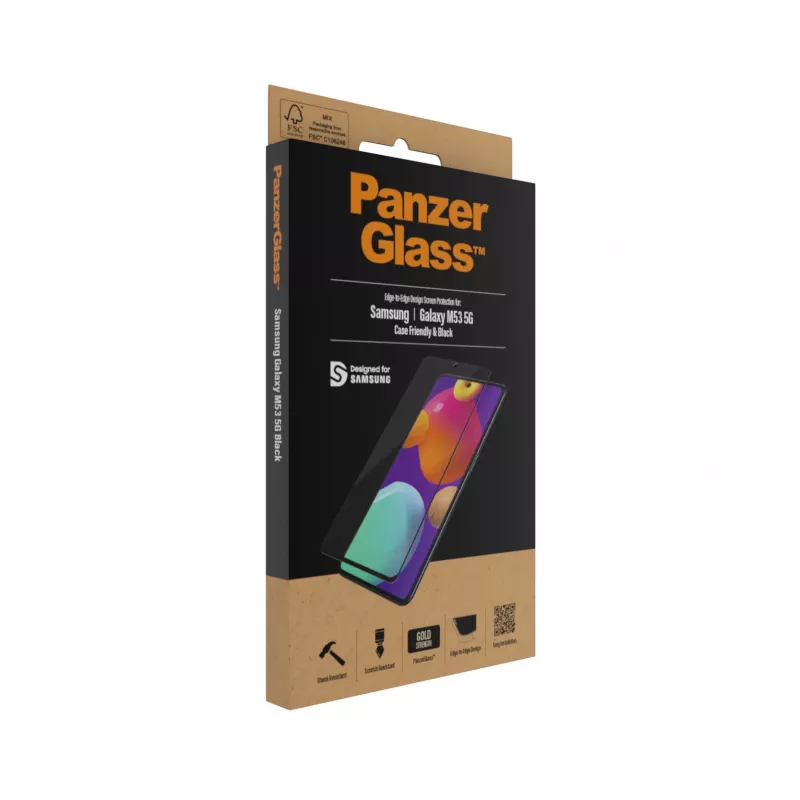 PanzerGlass ® Screen protector Samsung Galaxy M53 5G | M54 5G | Ultra-Wide Fit