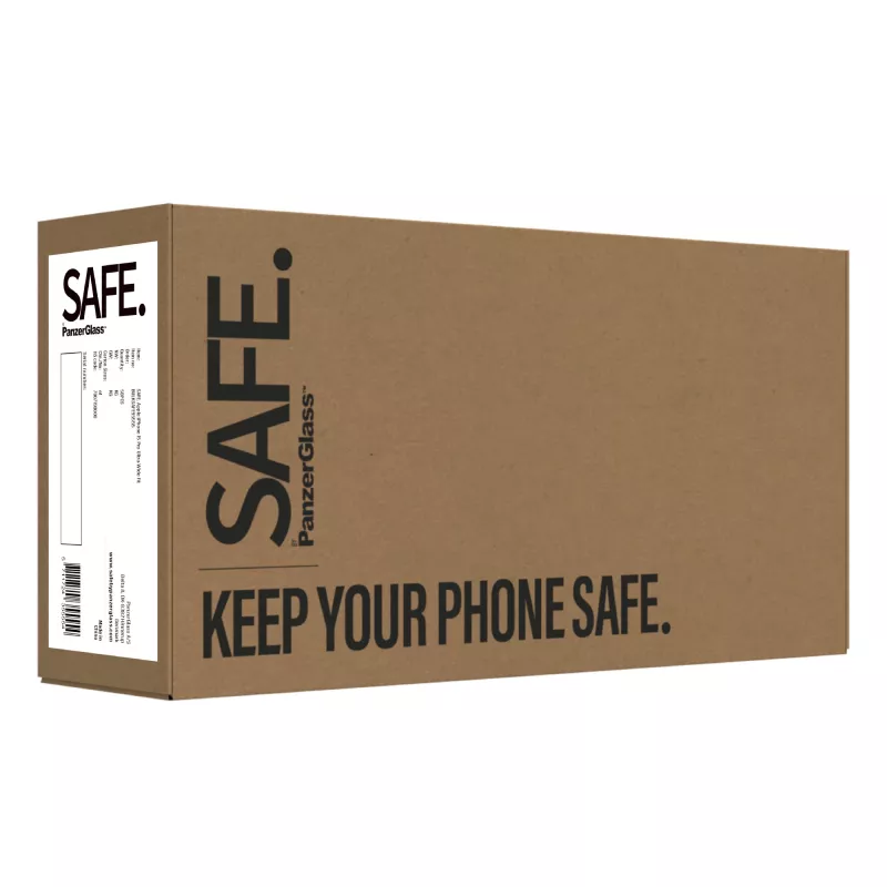 PanzerGlass SAFE. by ® Screen Protector iPhone 15 Pro | Ultra-Wide Fit | BULK