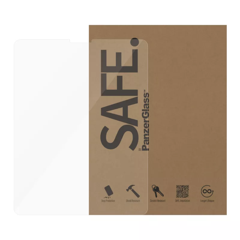 PanzerGlass SAFE. by ® Screen Protector iPad Pro 12.9'' (2018, 2020-2022) | Ultra-Wide Fit | Bulk