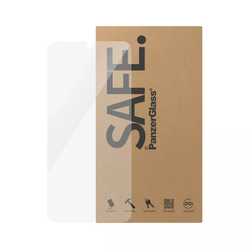 PanzerGlass SAFE. by ® Screen Protector Samsung Galaxy S24+ | Ultra-Wide Fit | BULK