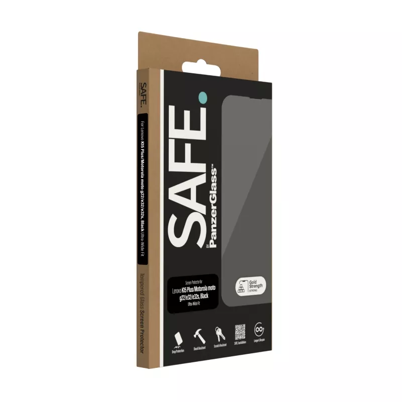 PanzerGlass SAFE. by ® Screen Protector Lenovo K15 Plus | Motorola moto g22 | e32 | e32s