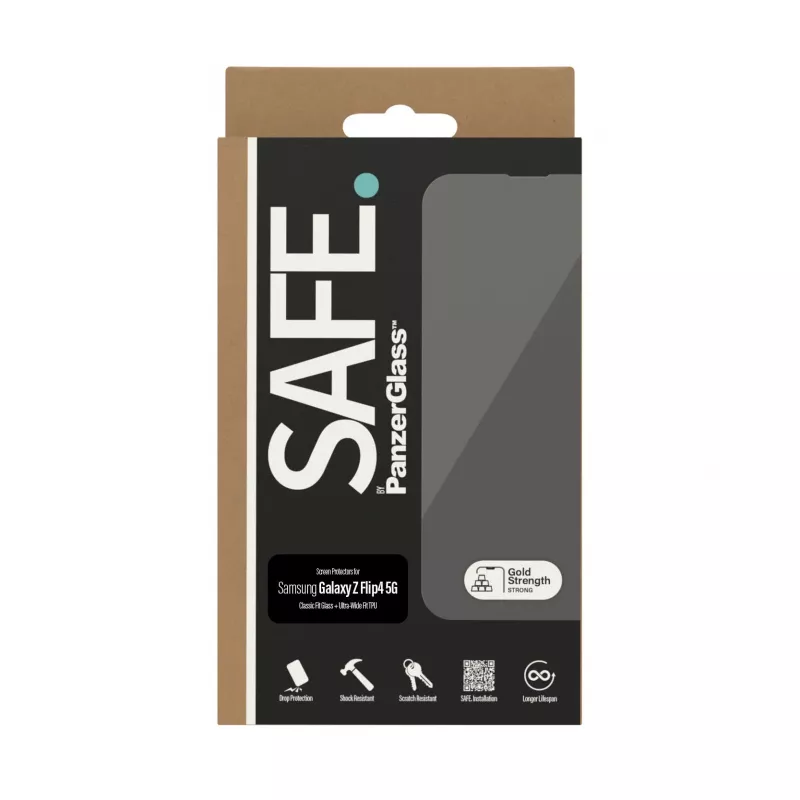 PanzerGlass SAFE. by ® Screen Protector Samsung Galaxy Z Flip4 5G