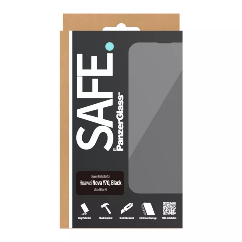 PanzerGlass SAFE. by ® Screen Protector Huawei Nova Y70 | Y70 Plus | Y71