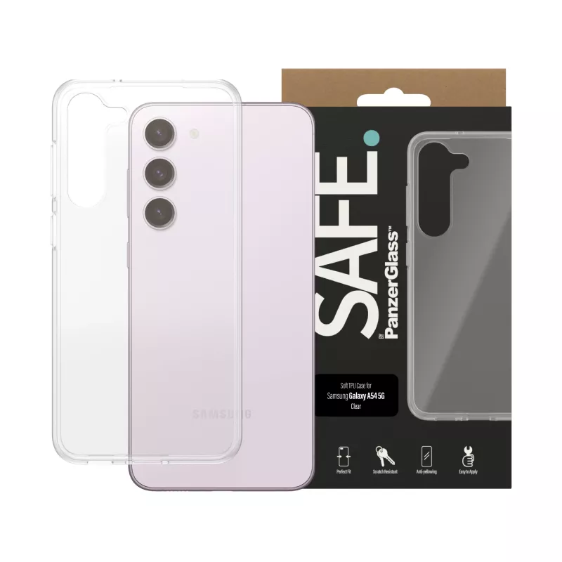 PanzerGlass SAFE. by ® Case Samsung Galaxy S23+ | Transparent