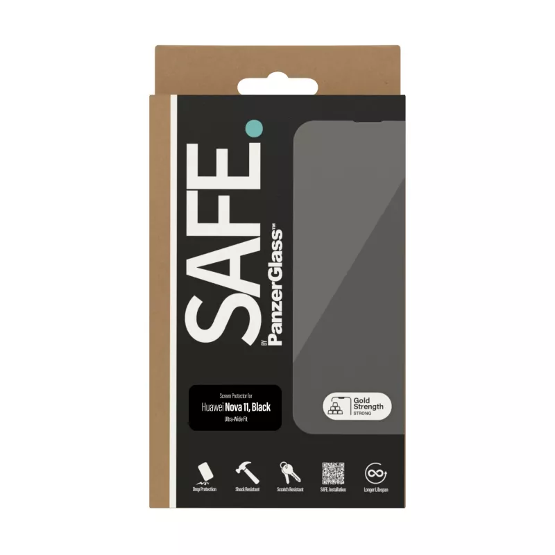 PanzerGlass SAFE. by ® Screen protector HUAWEI Nova 11 | Ultra-Wide Fit
