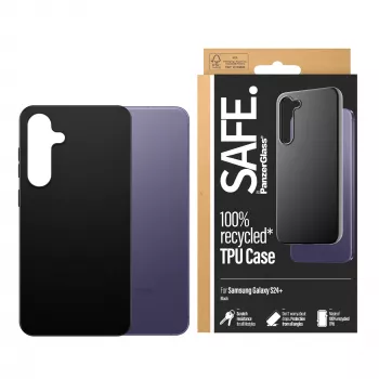 PanzerGlass SAFE. by ® TPU Case Samsung Galaxy S24+ | Black, Cover, Samsung, Samsung - Galaxy S24 Plus, Black