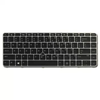 HP Backlit keyboard assembly (Sweden & Finland), Keyboard, Finnish, Swedish, Keyboard backlit, HP, EliteBook 840 G3