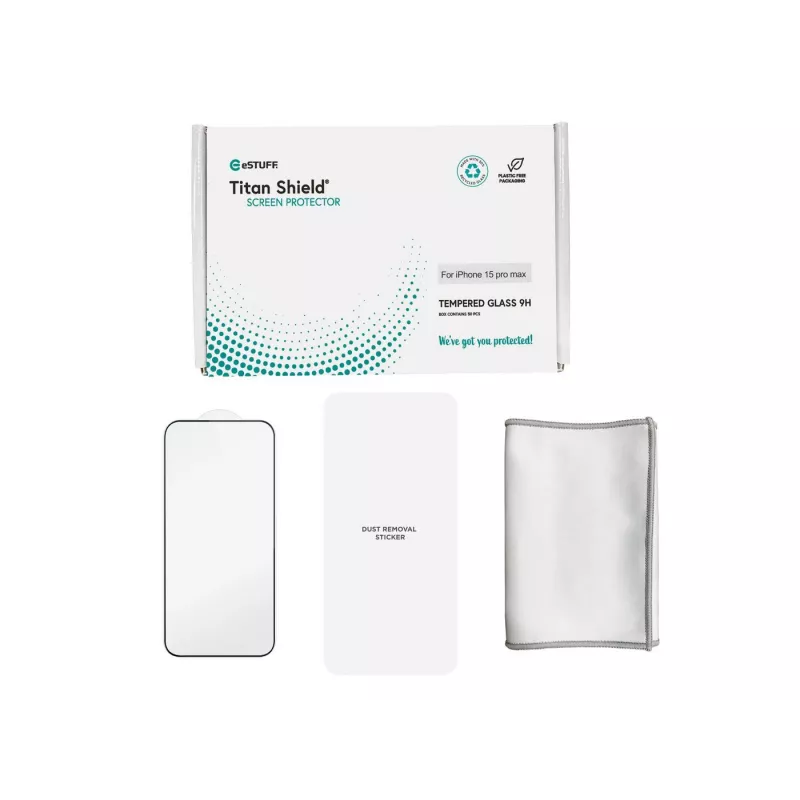 eSTUFF ES501416-50BULK mobile phone screen/back protector Clear screen protector Apple 1 pc(s)