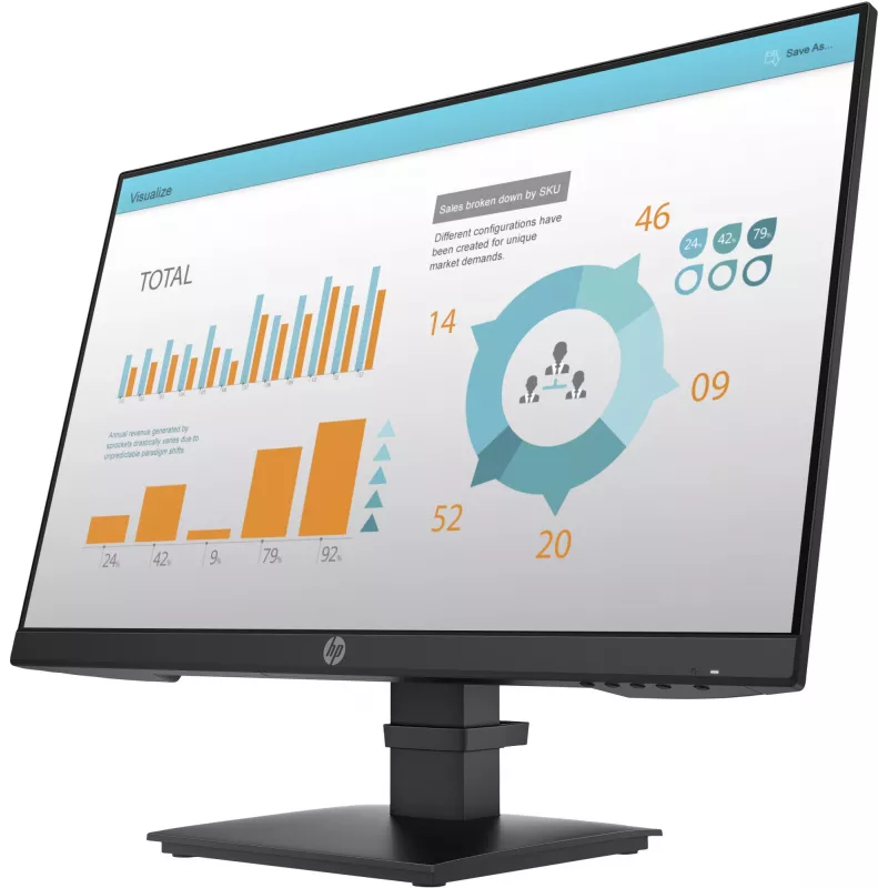 HP P-Series P24 G4 computer monitor 60.5 cm (23.8 inch) 1920 x 1080 pixels Full HD