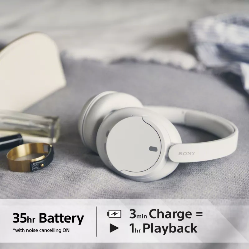 Sony WH-CH720 Headset Wired & Wireless Head-band Calls/Music USB Type-C Bluetooth White