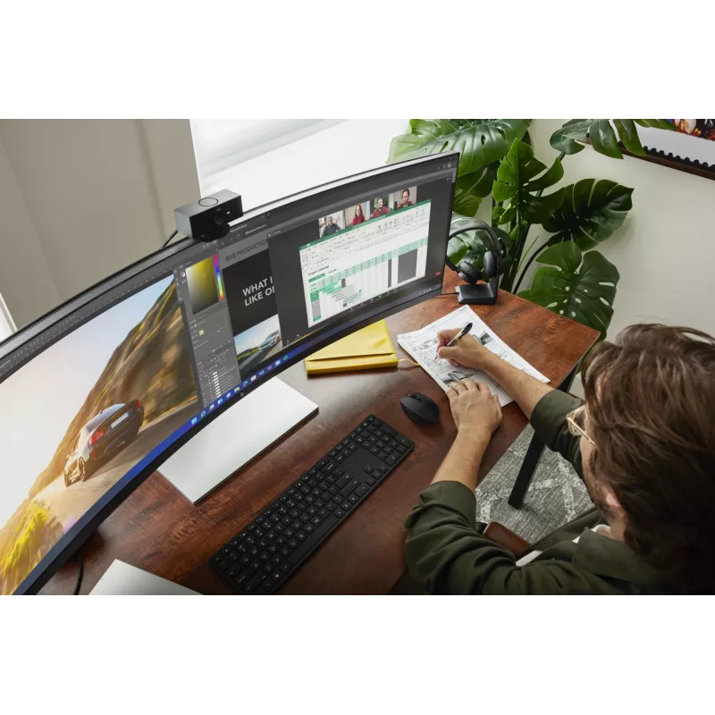 Monitor HP E45c G5 44.5 inch Dual QHD LCD 5120 x 1440