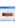 Monitor HP E45c G5 45 inch Curved Display LCD DQHD Resolution