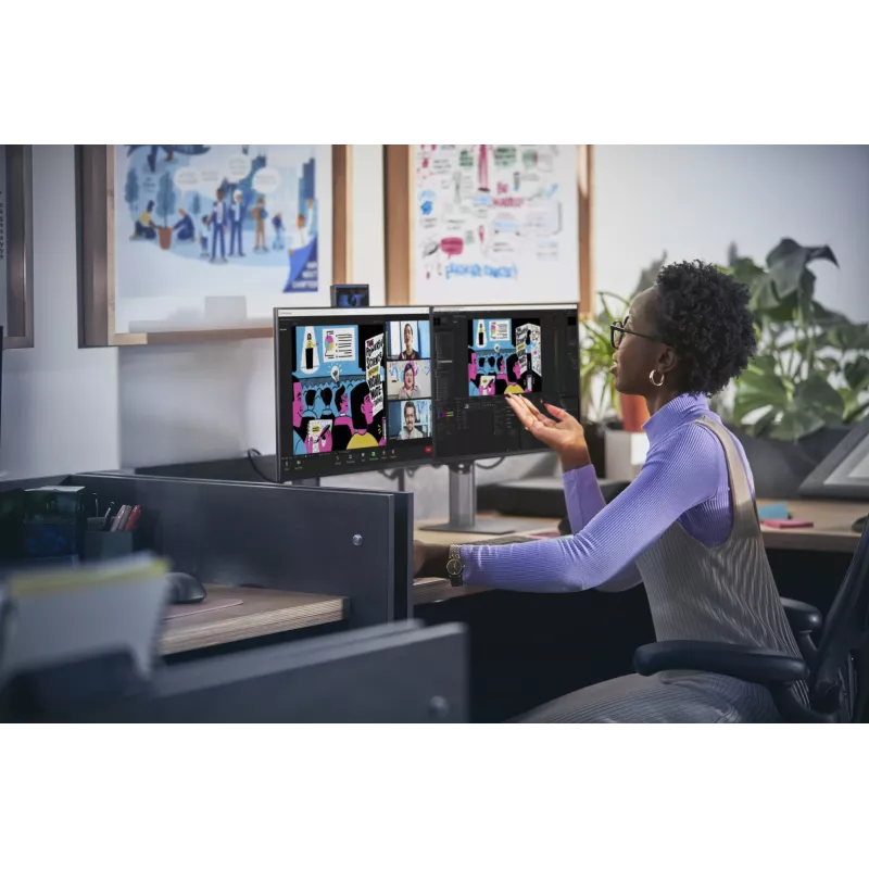 Monitor HP Z24q G3 23.8 inch Quad HD LCD 2560 x 1440