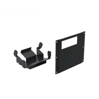 Ergonomic Solutions SpacePole Kiosk SPK612-02 POS system accessory POS printer cover Black Metal
