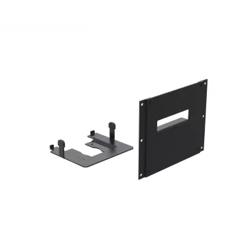 Ergonomic Solutions SpacePole Kiosk SPK610-02 POS system accessory POS printer cover Black Metal