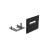 Ergonomic Solutions SpacePole Kiosk SPK610-02 POS system accessory POS printer cover Black Metal