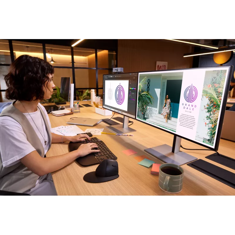 HP Series 7 Pro 27 inch QHD Monitor - 727pq PVC Free