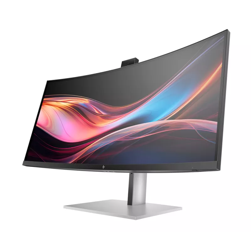 Monitor HP Series 7 Pro 34 inch WQHD Conferencing Monitor IPS LCD 3440 x 1440