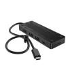 USB-C Travel Hub G3 — HP, USB 3.2 Gen 2 Type-C host, HDMI, USB-A, PD up to 65W, 116×41.9×14.5 mm