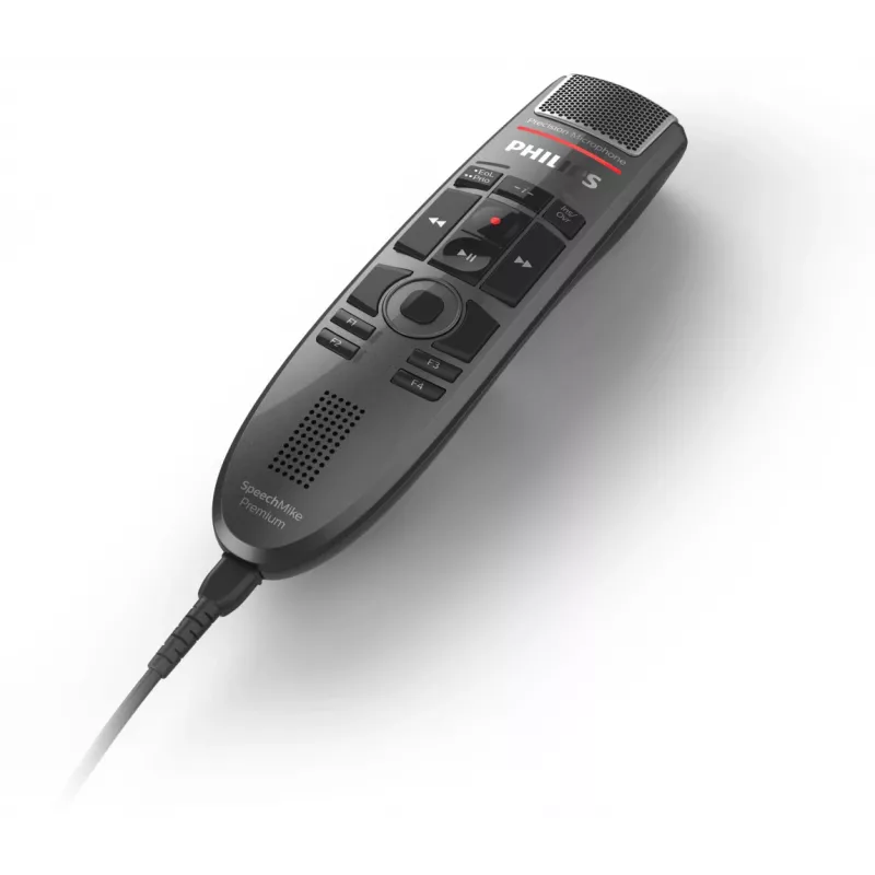 Microphone Philips SpeechMike Premium Touch Black Unidirectional USB Wired -37 dB