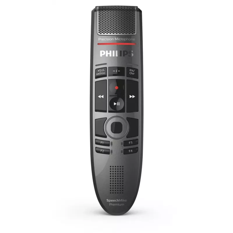 Microphone Philips SpeechMike Premium Touch Black Unidirectional USB Wired -37 dB