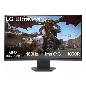 LG 32GS60QC-B computer monitor 80 cm (31.5 inch) 2560 x 1440 pixels Quad HD Black