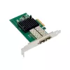 PCIe x4 Network Adapter MicroConnect MC-PCIEX4-I350-F2 with Intel I350 chipset, dual-port