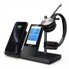 DECT Wireless Headset Yealink WH66 — Dual Teams, Bluetooth, Supraaural, Head-band, 20–20000 Hz, 127 g, Black