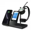 DECT Wireless Headset Yealink WH66 — Dual Teams, Bluetooth, Supraaural, Head-band, 20–20000 Hz, 127 g, Black