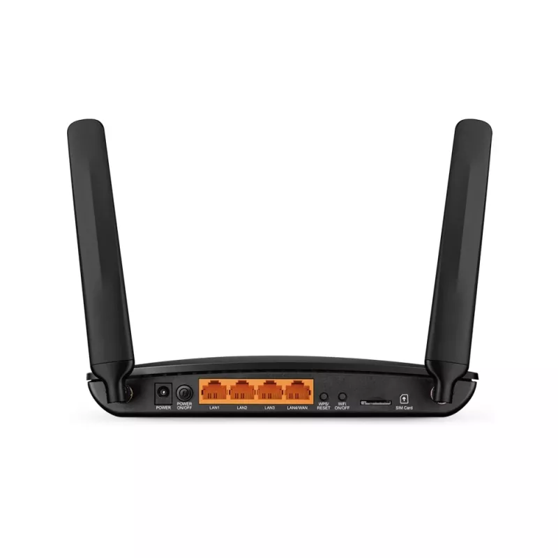 TP-Link Archer AC1200 Wireless Dual Band 4G LTE Router, Wi-Fi 5 (802.11ac), Dual-band (2.4 GHz / 5 GHz), Ethernet LAN, 3G, Black, Tabletop router