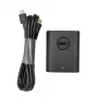 Power adapter/inverter Dell DCWV3 60 W, 100–240 V input, 1 m cable, black